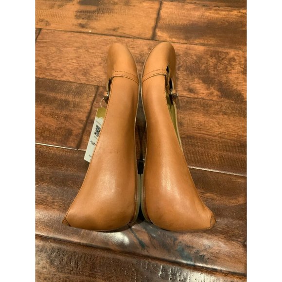 See By Chloe Caramel Brown Leather Mary Jane Flats, Size 8 (US) 38.5 (EUR) - Picture 8 of 9